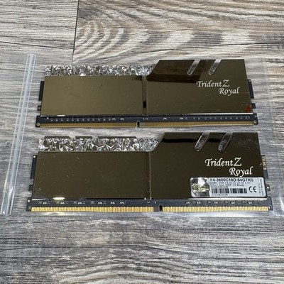 G. Skill Trident Z Royal Series 64GB RAM DDR4 3600MHz F4-3600C18D-64GTRS