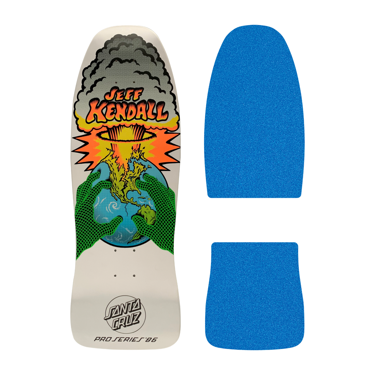 Die-Cut Style Skateboard Grip Tape for Santa Cruz Kendall End of