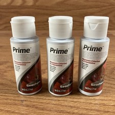 Lot of 3 Seachem Prime 50mL Bottles for Water Conditioner Aquariums - FAST SHIP