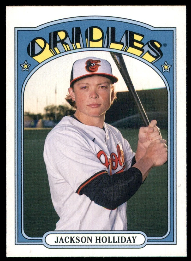 Jackson Holliday 2025 Topps Heritage #H25-21 25th
