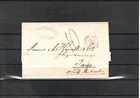LETTER TURKEY POSTMARK 1860 USED CONSTANTINOPLE FOR PARIS