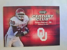 Adrian Peterson 2007 SAGE #C11 Century Club Oklahoma Sooners RB