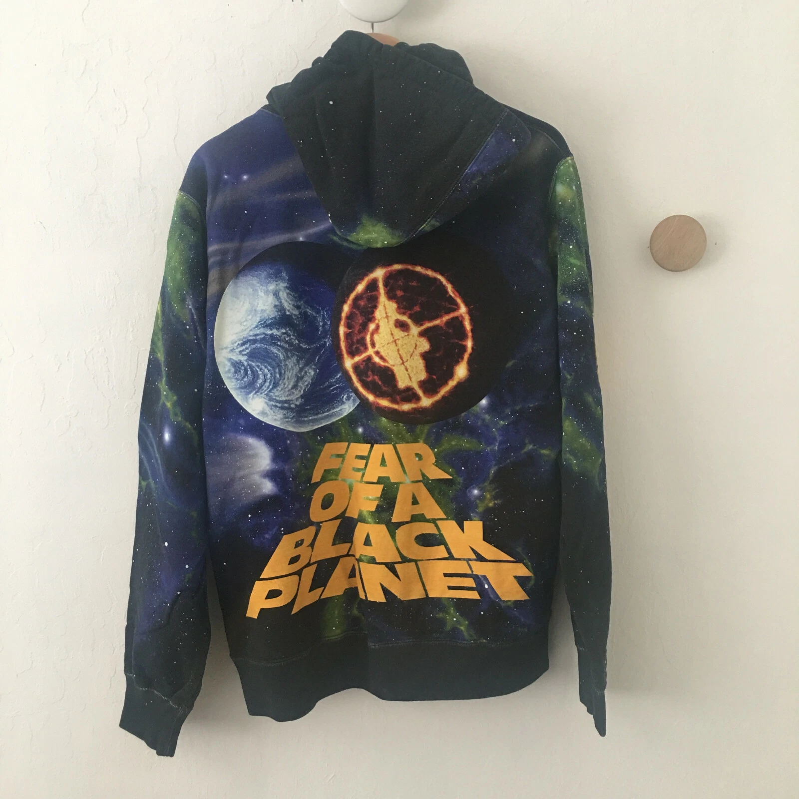 Sweat shirt à capuche SUPREME PUBLIC ENEMY Fear of a Blackplanet taille M NEUF