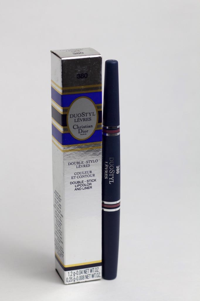 Christian Dior DuoStyle Lipstick & Liner 380 New In Box Double-Ended Lip Color