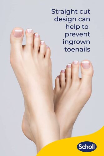 2 Χ Scholl Nail Clipper for Hard and Thick Toenails FREE SHIPPING - Picture 3 of 3