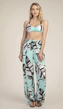 Trina Turk Copacabana Swim Cover Pants NWT Size M