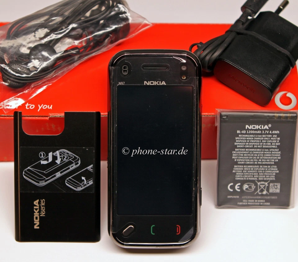NOKIA N97-4 MINI 8GB RM-555 HANDY SMARTPHONE KAMERA MP3 WLAN UMTS TOUCH WIE NEU - Bild 2 von 4
