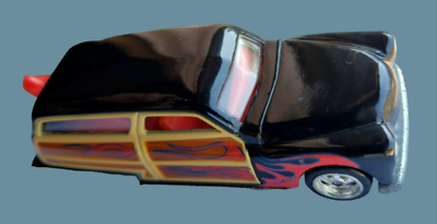 2009 Hot Wheels PURPLE PASSION WOODY Larry's Garage Real Riders
