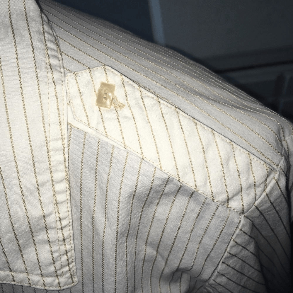 Lane Bryant 14/16 rectangle button embroidered top - image 3