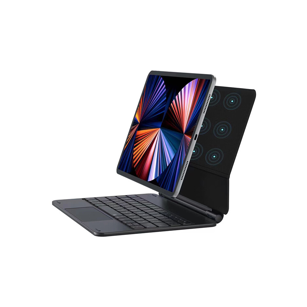 Wireless keyboard touchpad Leather case for ipad 2022（10.9/11/12.9 inch）10th