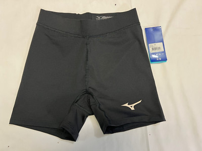 Mizuno Women's Vortex V2 Volleyball Short, Black, XS