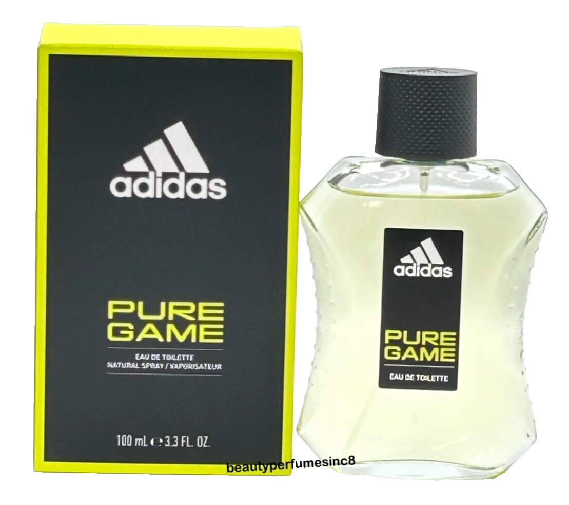 Adidas Pure Game 3.4 Oz / 100 Ml Eau De Toilette Spray, Perfume.