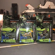 Transformers Rise of the Beasts Battle Master RHINOX, CHEETOR & SKULL CRUNCHER