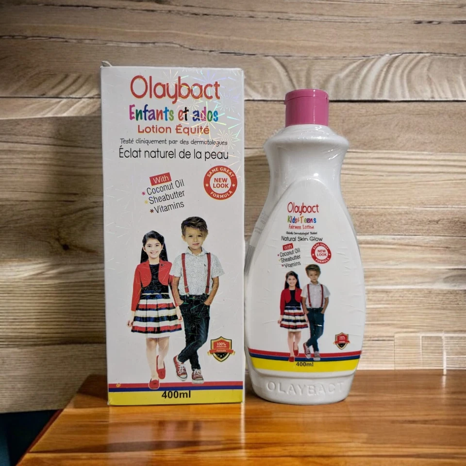 Olaybact Kids & Teens Natural Fairness Lotion 400ml - Image 2 of 4