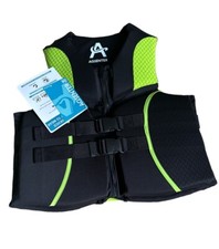 Adult Life Jacket Swimming Surfing Fishing Floating PFD Vest Green XL