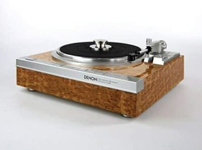 Restored Denon DP-47F Turntable Noble Wood Veneer High Gloss