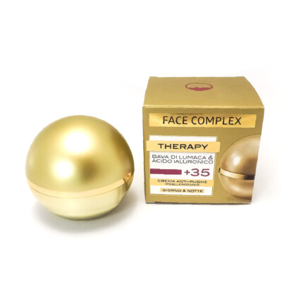 ANTI-FALTEN-CREME FACE COMPLEX MIT SCHNECKENSCHLEIM & HYALURONSÄURE THERAPY +35