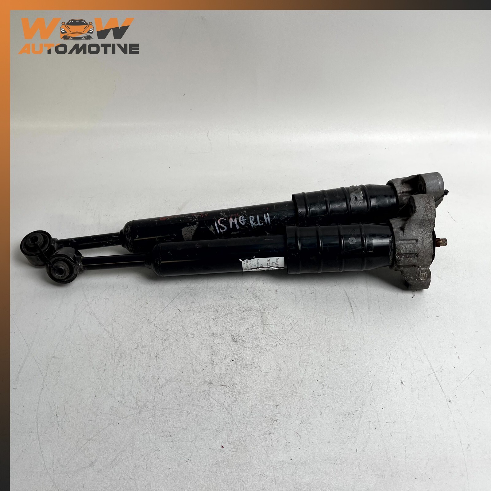 14-17 MASERATI GHIBLI RWD REAR LEFT & RIGHT SIDE SHOCK STRUT PAIR SET OEM