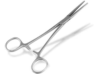 Klemme Zange gerade Zahnung ROSTFREI 13cm Hakenlöser Angelsport Pflanzenzange