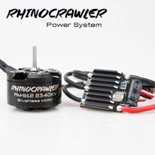 RhinoESC RC AM32 Crawler RM-S12 40A Brushless Motor for SCX10 Traxxas TRX-4 MOA