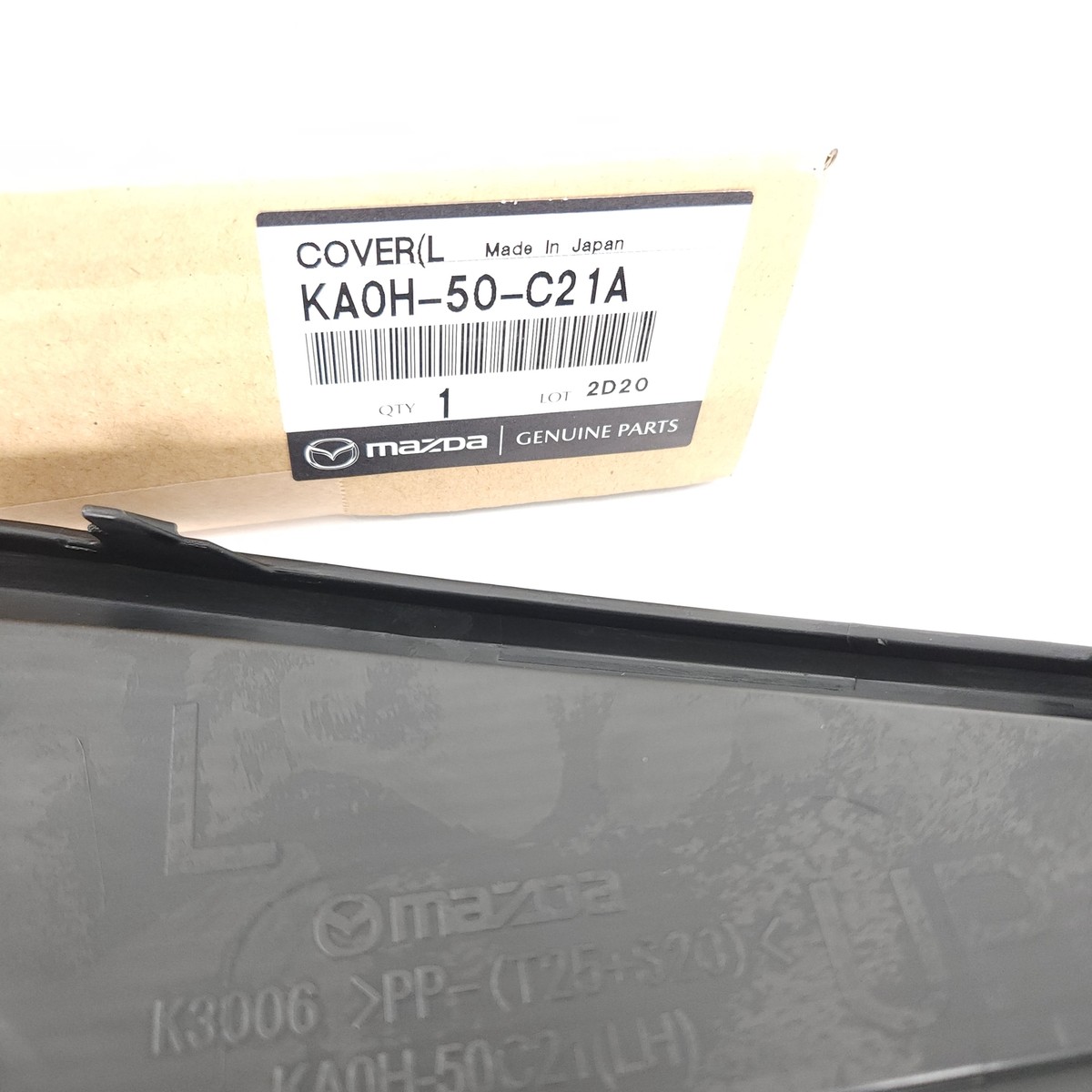 Genuine OEM Mazda KA0H-50-C21A Driver Left Fog Light Trim Cover