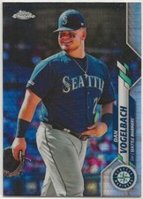 2020 Topps Chrome Refractor Prism #30 Dan Vogelbach Seattle Mariners