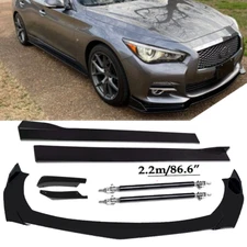 Front Bumper Lip Spoiler Splitter Car Body Rear For Infiniti Q50 Sport
