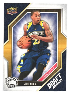 2009-10 Upper Deck Draft Edition Basketball Marquette Jerel McNeal