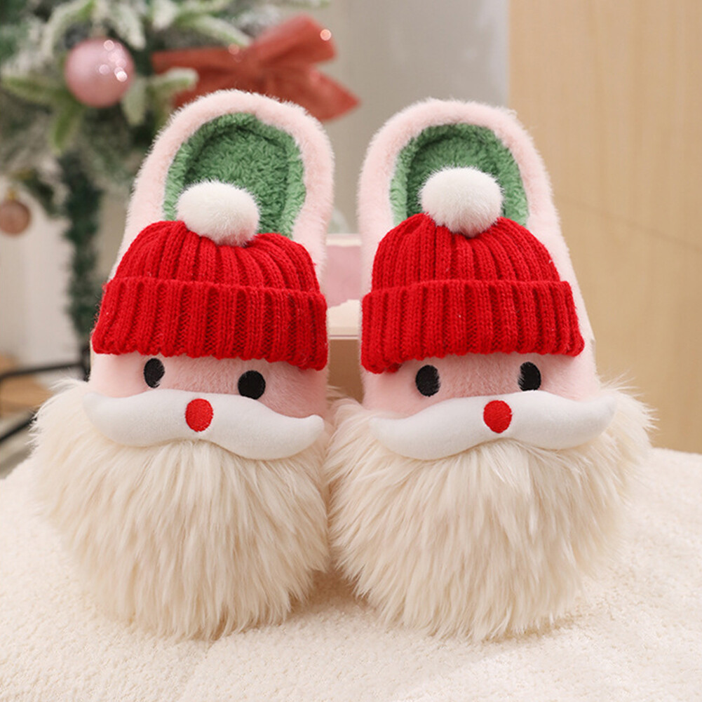 APL Pantofole Babbo Natale di Natale soffici ciabatte da casa comode per donna