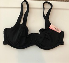 Victoria s Secret Swim Top 34D Wicked Black Push Up New With Tags