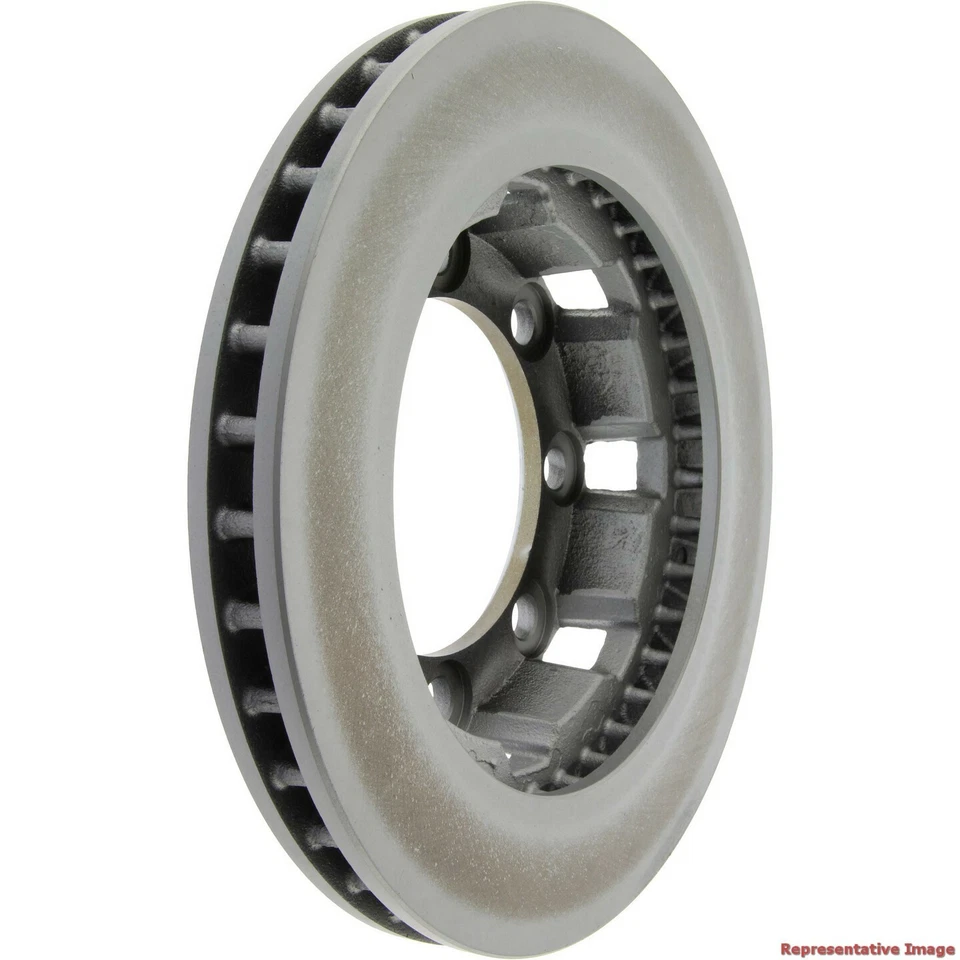 Rotor de freno de disco para GMC K25 Suburban 1975-1978 - revestimiento completo centrado delantero Foto 2 de 4