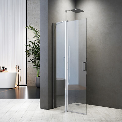 Walk In Duschwand Duschtrennwand Glas Duschabtrennung Dusche 100x185 120x185
