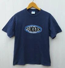Vintage 90s Foundation Skateboard T-Shirt Size Large,Bird House,Hook Ups,Blind,P