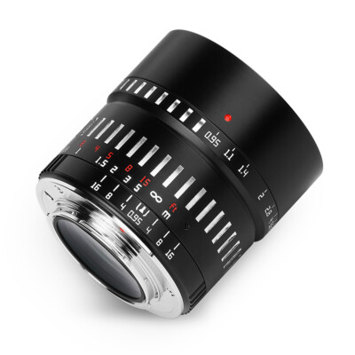 TTArtisan 50mm f/0.95 for Fujifilm X mount camera =Black x Silver