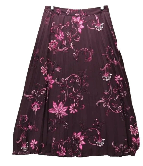 Юбки женские Chico's из полиэстера с цветочным узором