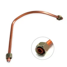 21Inch Aluminum Air Compressor Exhaust Tube Replacement Air Pipe Air Pump Parts