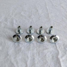 Trailer Latch Truss Barrel Nut Dome Head 8 PCS 5/16″-18  Full Pass Thru