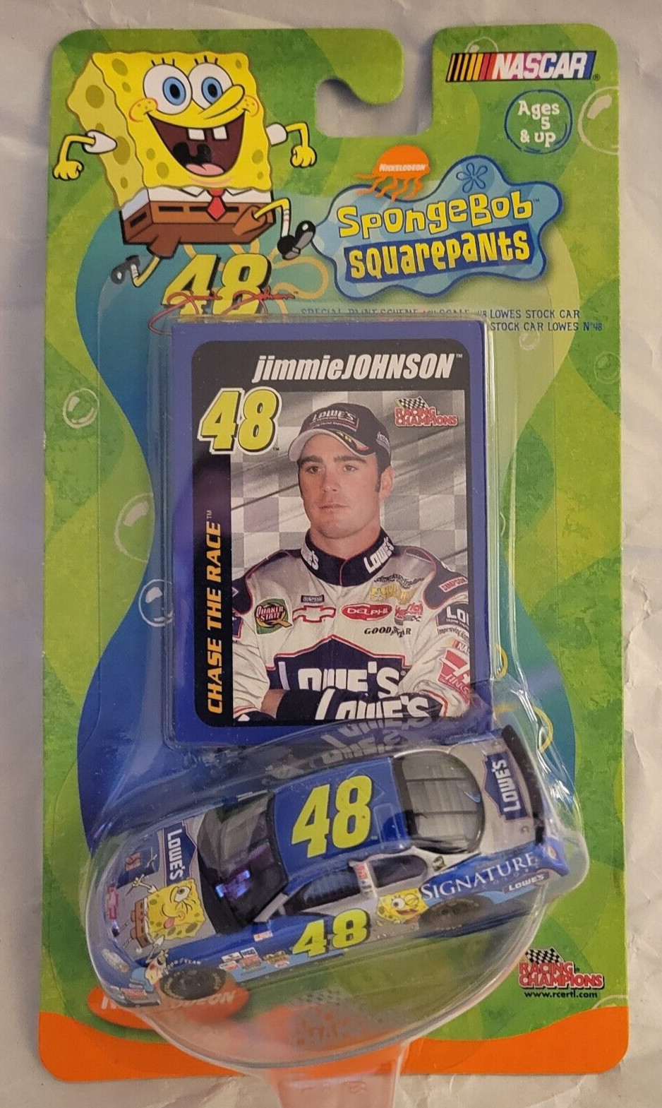 SPONGEBOB #48 Jimmie Johnson / Lowe's  1/64   2003