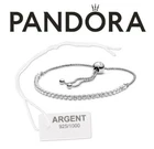 Shimmer Slide Bracelet Riviere Authentic Pandora Signature