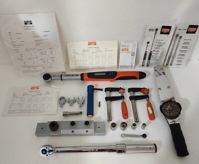 BAHCO TOOL SET WITH TORQUE WRENCH DIAL / TORQUE WRENCH /