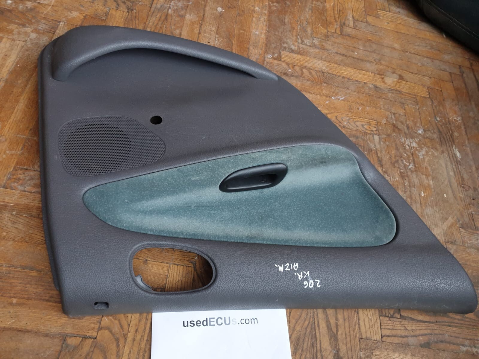 Peugeot 206 Rear Left Side Door Card, Panel, Hatchback, 9629330777, 96293283QF
