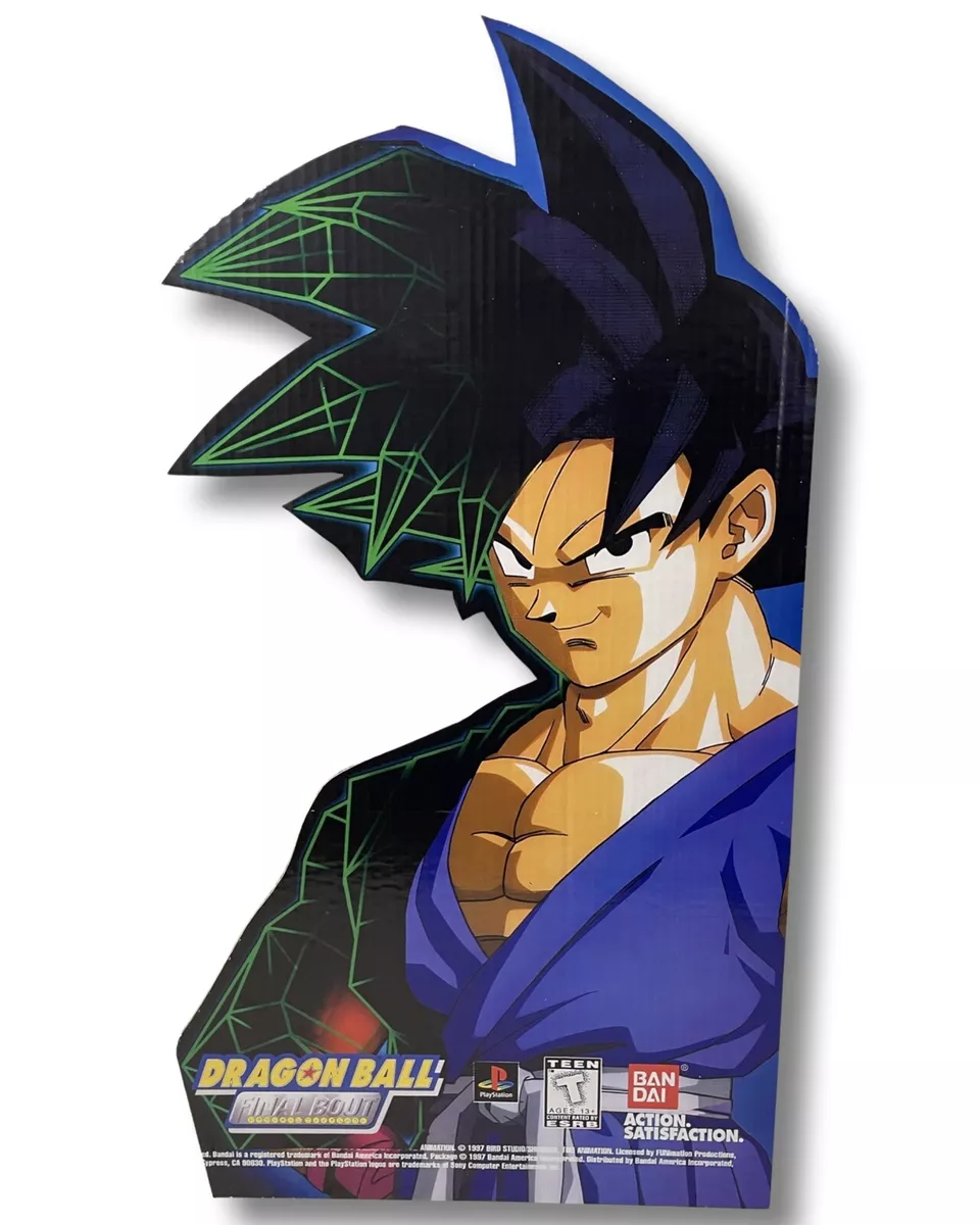 Dragon Ball GT Final Bout Promo-like Standee 18”x34” Display Board Dbz