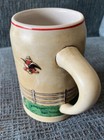 1987 BUDWEISER World Famous Clydesdale Mare & Foal Ceramarte Stein Tankard — photo 3