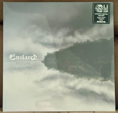 ENSLAVED   HEIMDAL - White / Black Marbled Limited to 600 Sealed Vinyl LP