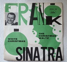 45 GIRI FRANK SINATRA WHITE CHRISTMAS del 24/10/1959 mai suonato