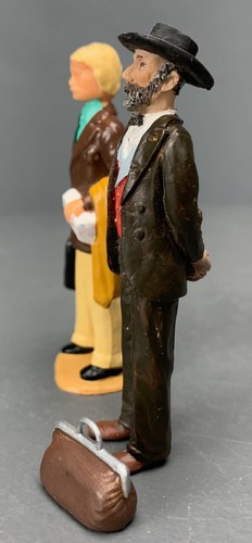 2X G Scale Figures Otto Mears & Passenger G0854 LZ - Picture 4 of 5