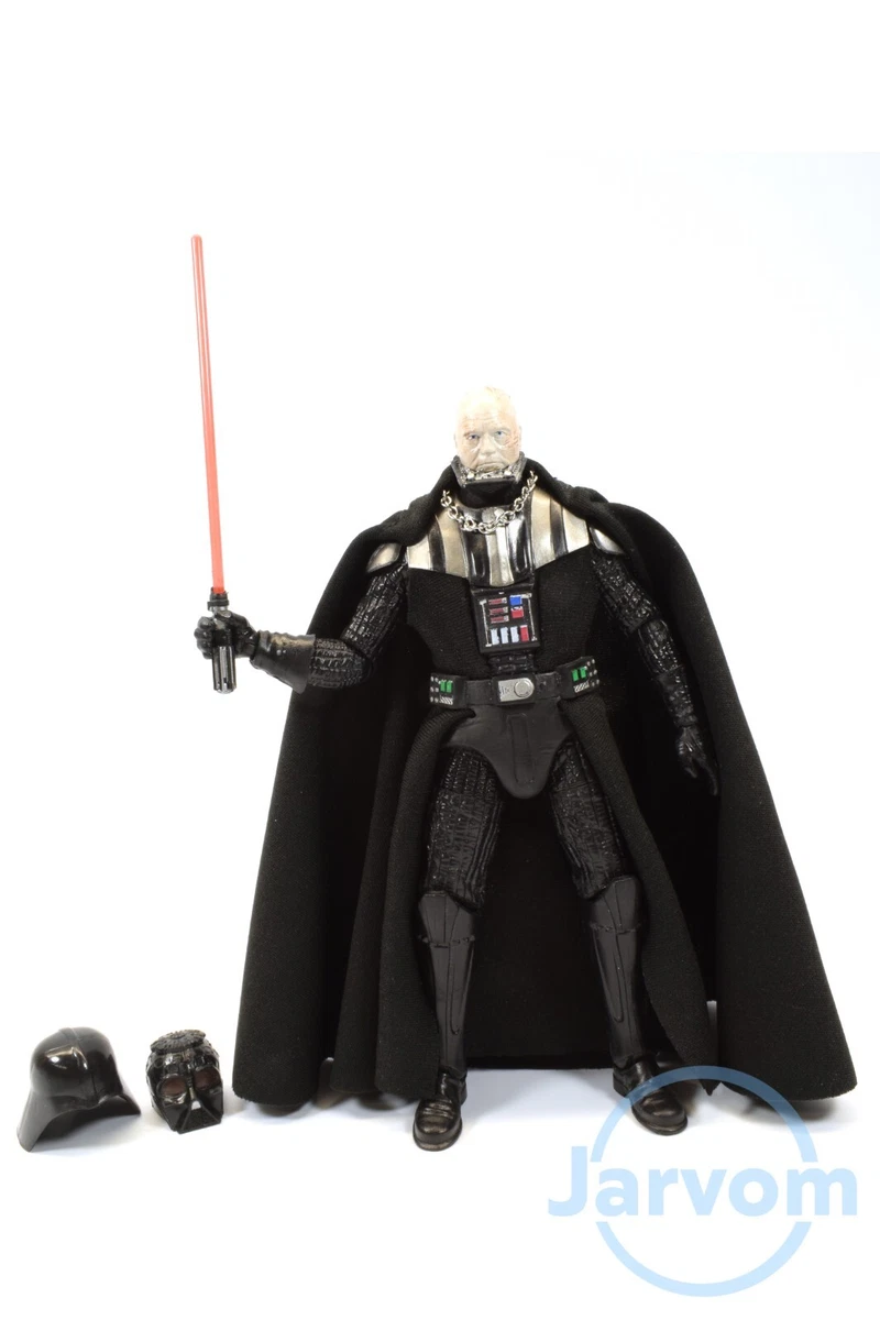 Darth vader action figure with removable helmet top