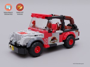 custom lego jurassic park