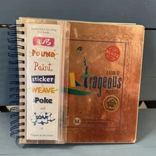 A Book of Artrageous Projects Interactive Kids Activity Art Paint sticker  KLUTZ