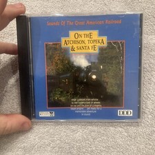 Sounds Of the Great American Railroad  On The Atchison Topeka  Santa Fe CD - VGC